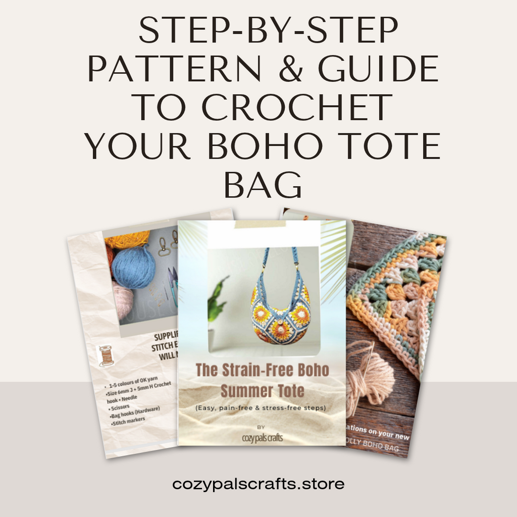 The Strain-Free Boho Summer Tote: Step-By-Step Guide
